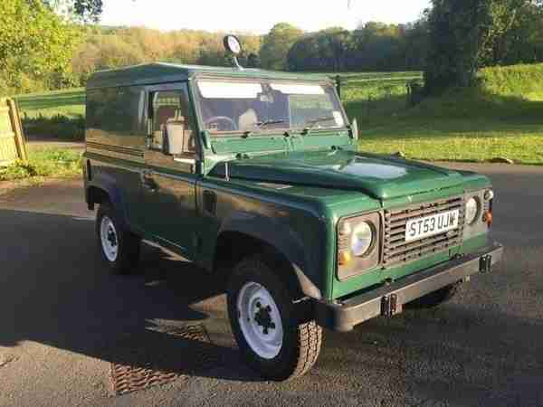 2004 LAND ROVER DEFENDER 90 TD5 GREEN