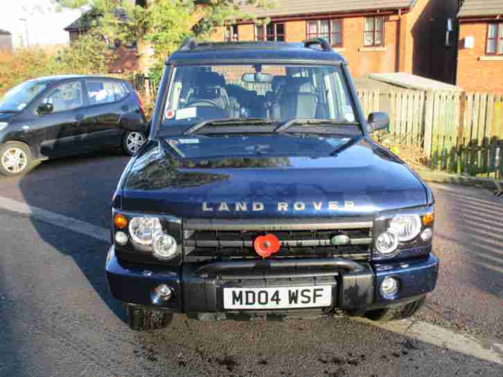 2004 LAND ROVER DISCOVERY ES PREMIUM TD5 BLUE