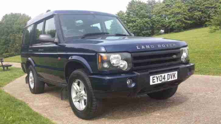 2004 LAND ROVER DISCOVERY V8 AUTO BLUE