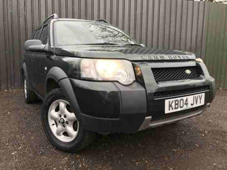 2004 LAND ROVER FREELANDER 2.0 TD4 SE GREEN AUTO DIESEL 4X4 PART EX TO CLEAR