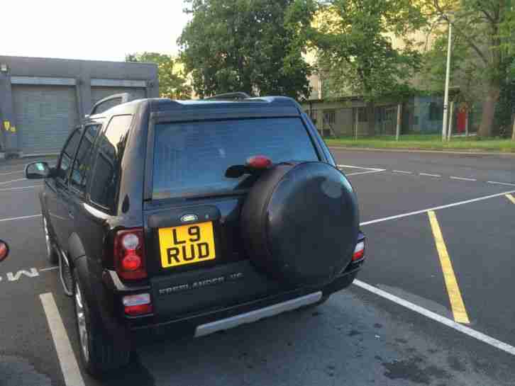 2004 LAND ROVER FREELANDER V6 PREM SP A BLACK