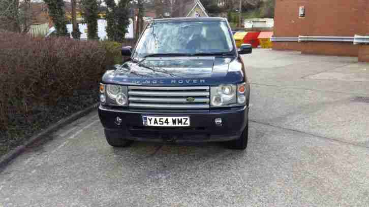 2004 LAND ROVER RANGE ROVER VOGUE TD6 AUT BLUE