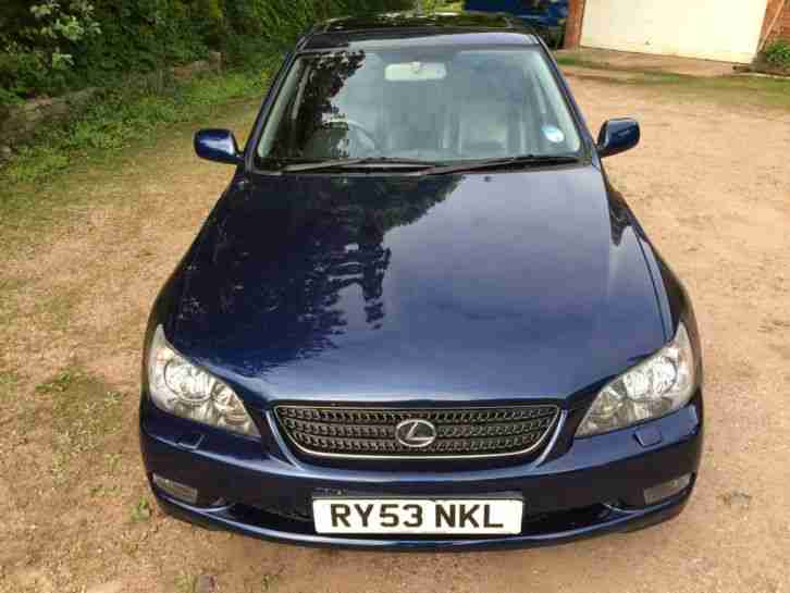 2004 LEXUS IS 300 SPORTCROSS AUTO BLUE