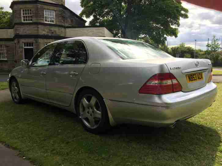 2004 LEXUS LS430 AUTO PALADIO SILVER RUSHMORE LEATHER NO RESERVE STUNNING CAR