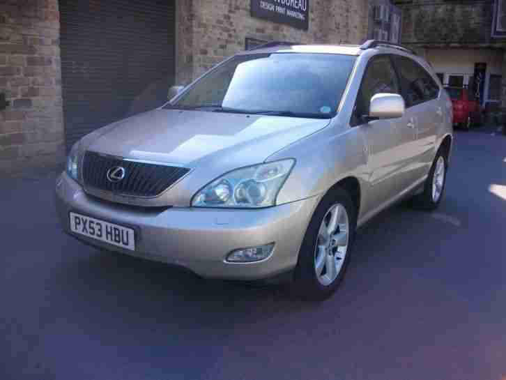 2004 LEXUS RX300 SE-L AUTO GOLD