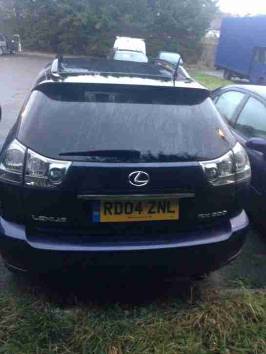 2004 Lexus RX 300 SE SUV 4wd 3.0 Petrol blue Automatic SPARES OR REPAIR