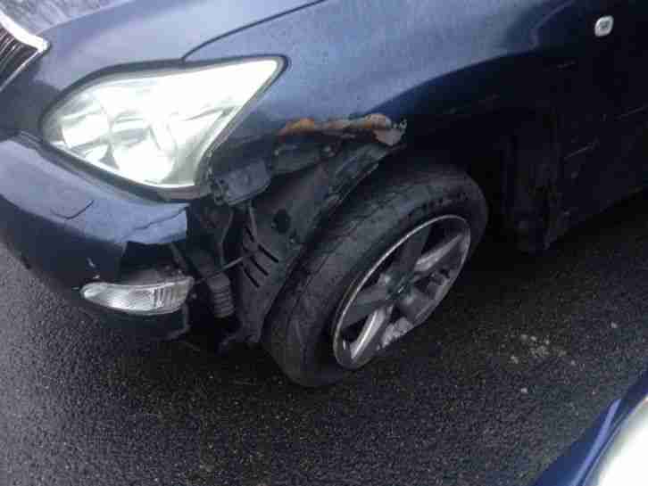 2004 Lexus RX 300 SE SUV 4wd 3.0 Petrol blue Automatic SPARES OR REPAIR