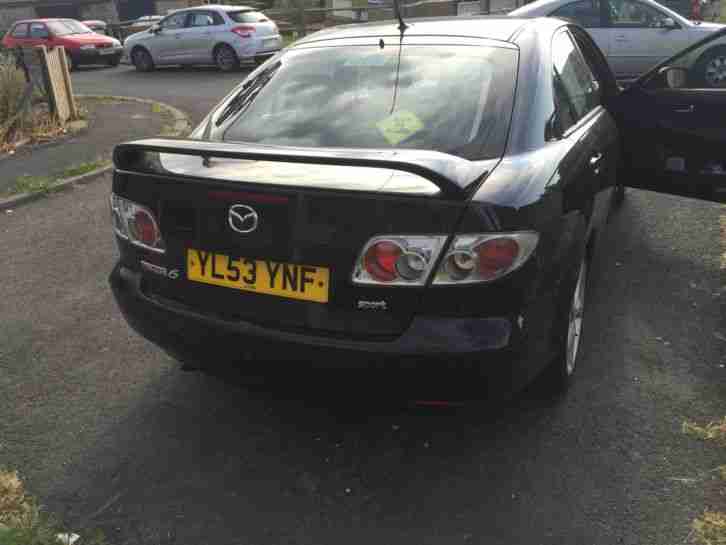 2004 MAZDA 6 SPORT BLACK