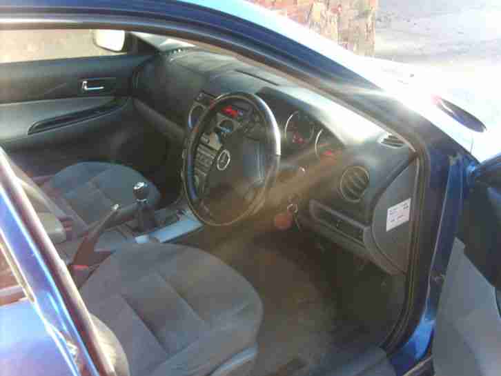 2004 MAZDA 6 TS DIESEL BLUE WITH NO RESERVE