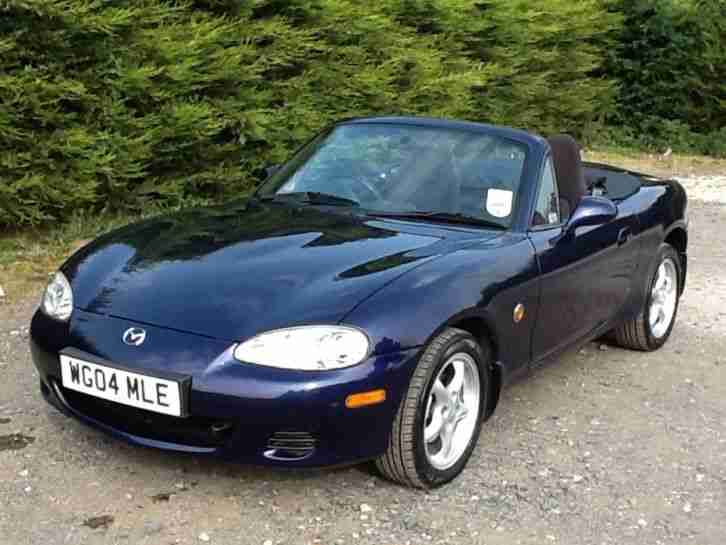 2004 MAZDA MX-5 1.6 CONVERTIBLE CABRIOLET SOFT TOP EXCELLENT CONDITION