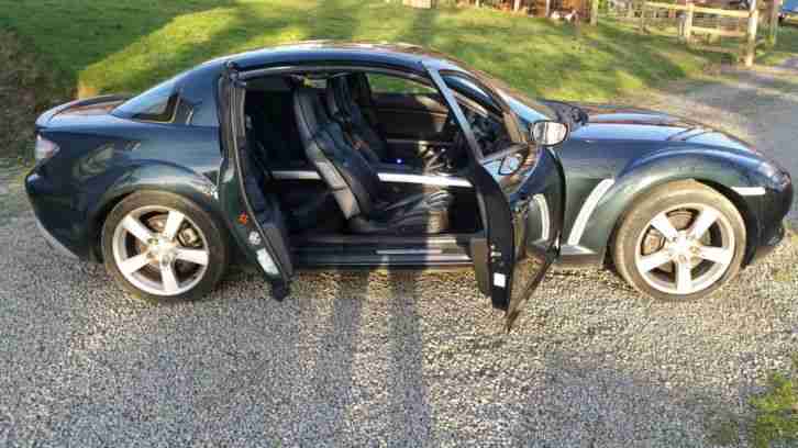 2004 MAZDA RX-8 192 PS GREEN, full MOT, rebuilt engine