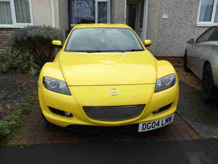 2004 RX 8 192 PS YELLOW