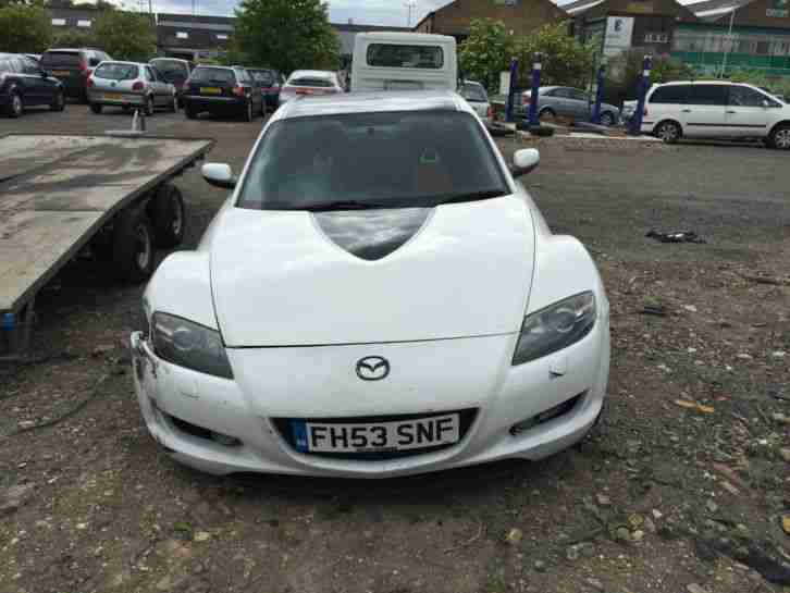 2004 RX 8 231 PS WHITE GOOD ENGINE
