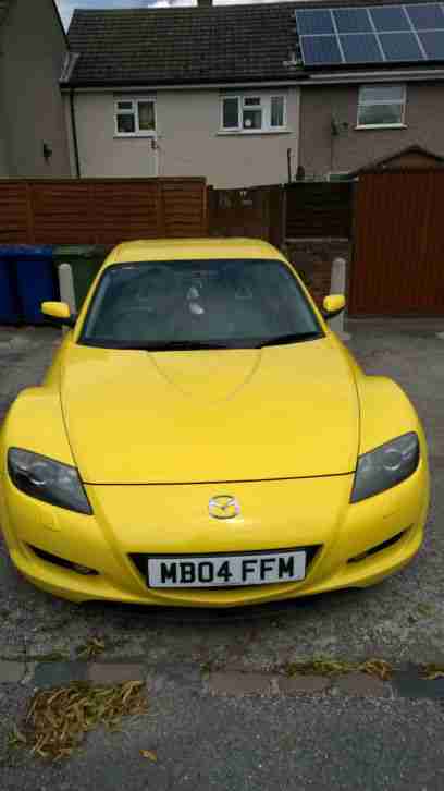 2004 RX 8 231 PS YELLOW