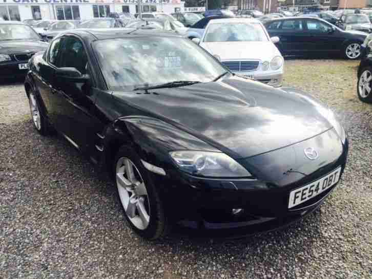 2004 MAZDA RX 8 4dr [231]FULL 2 TONE RED AND BLACK LEATHER