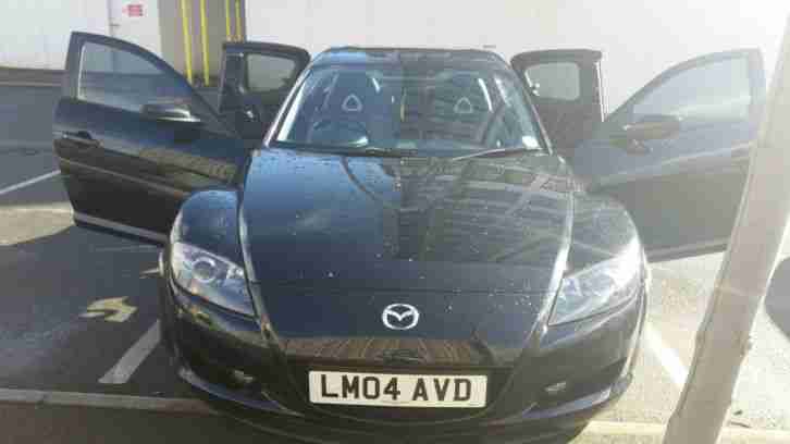 2004 MAZDA RX 8 Black GOOD CONDITION DRIVES WELL