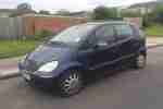 2004 MERCEDES A140 ELEGANCE BLUE