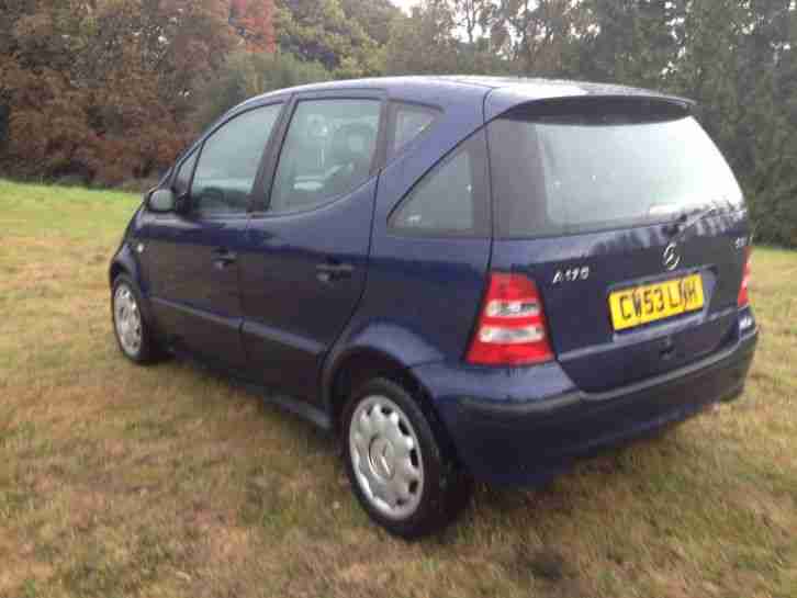 2004 MERCEDES A170 CDI CLASSIC AUTO "SPARES OR REPAIRS" NO RESERVE