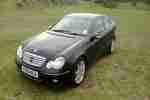 2004 MERCEDES C180 KOMPRESSOR SE AUTO BLACK