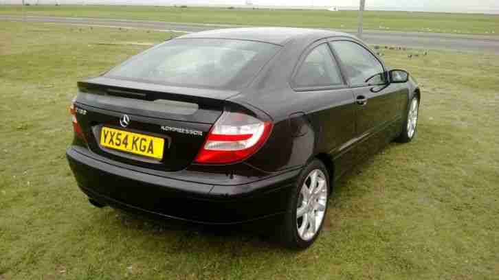 2004 MERCEDES C180 KOMPRESSOR SE AUTO BLACK