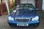 2004 MERCEDES C220 CDI CLASSIC SE A BLUE