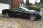 2004 MERCEDES CLK 240 AVANTGARDE AUTO BLACK