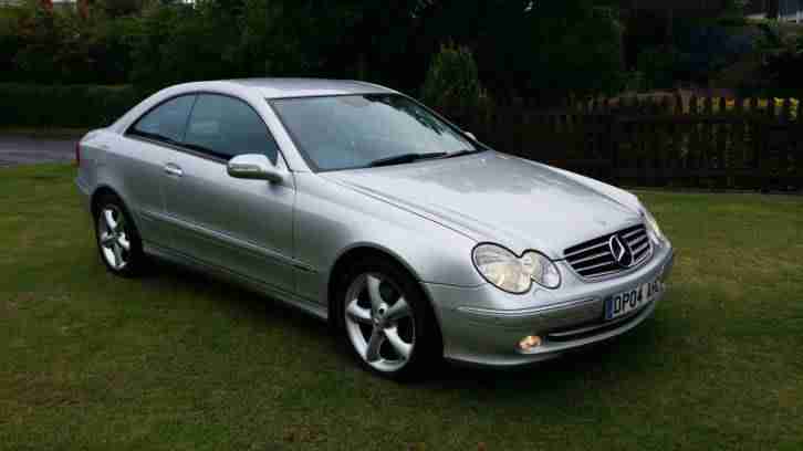 2004 MERCEDES CLK 240 AVANTGARDE AUTO SILVER