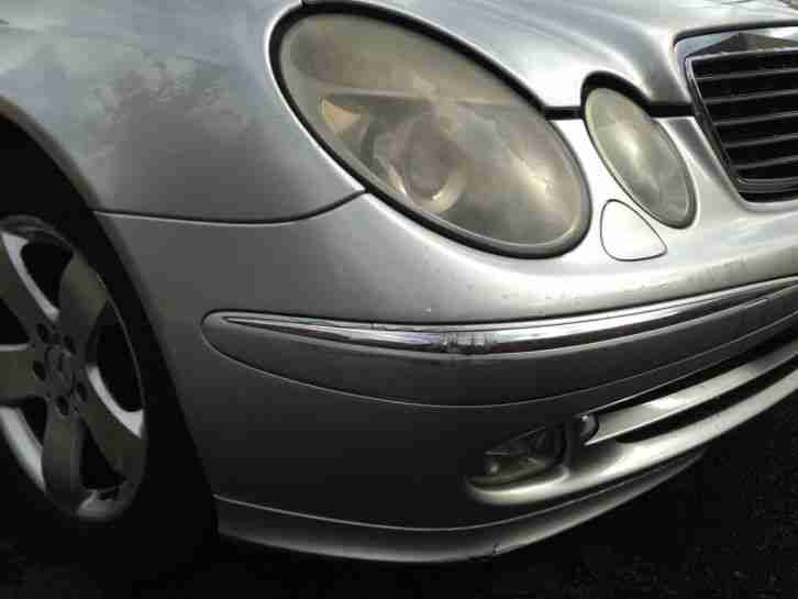 2004 MERCEDES E270 CDI AVANTGARDE AUTO SILVER