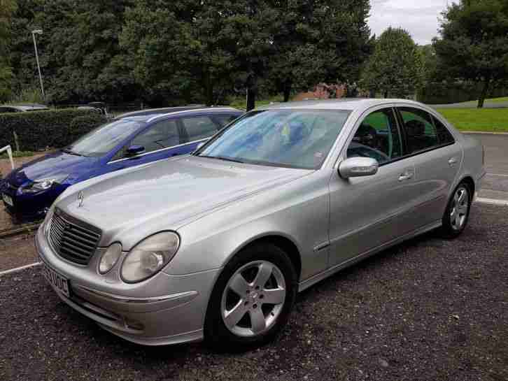 2004 MERCEDES E270 CDI AVANTGARDE AUTO SILVER