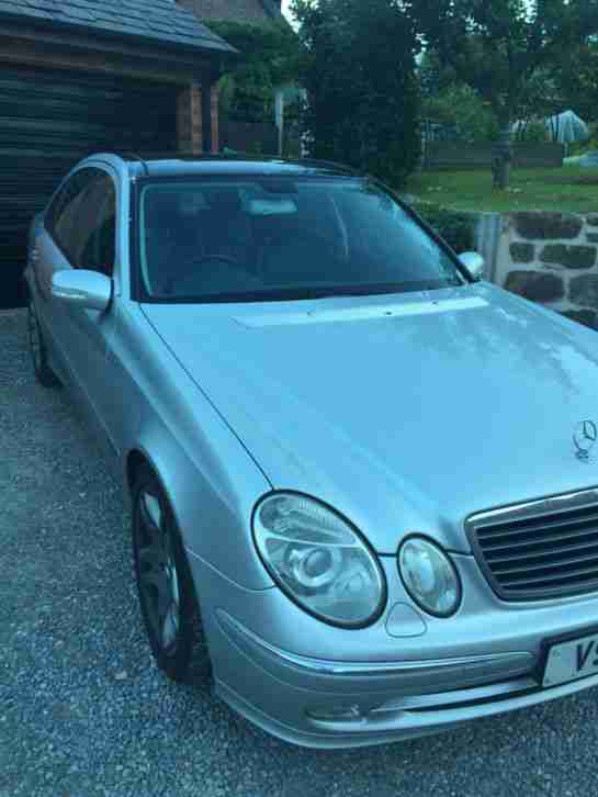 2004 MERCEDES E320 CDI AVANTGARDE AUTO SILVER