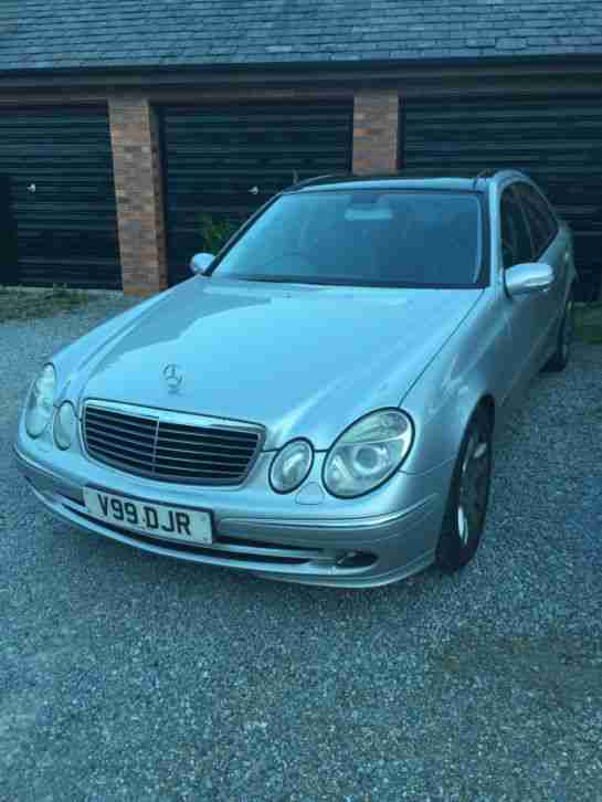 2004 MERCEDES E320 CDI AVANTGARDE AUTO SILVER
