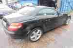 2004 MERCEDES SLK 350 AUTO BLACK