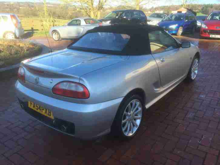 2004 MG TF 115 SUNSTORM SILVER