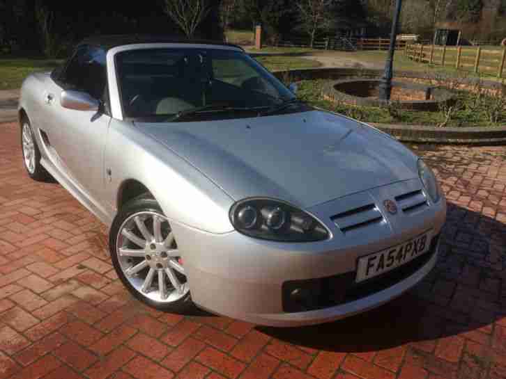 2004 MG TF 115 SUNSTORM SILVER