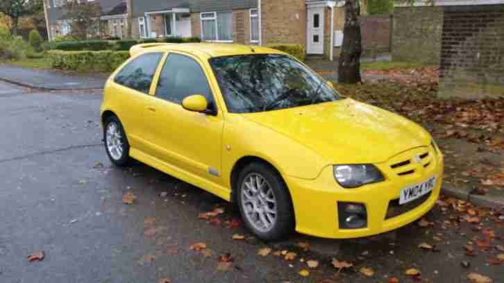 2004 MG ZR+ 105 YELLOW, DRIVES GREAT, MOT, 112000 MILES, ONLY 2 OWNERS FROM NEW