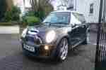 2004 COOPER S BLACK white roof 12 month