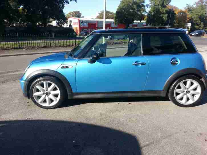 2004 MINI COOPER S BLUE FULL MOT BRAND NEW CLUTCH! VERY NICE CONDITION