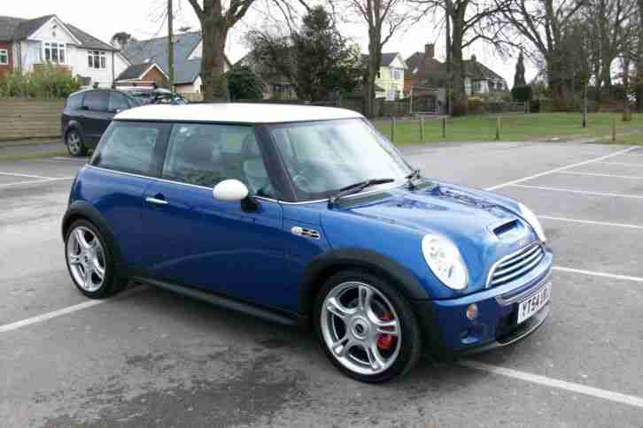 2004 MINI COOPER S JOHN COOPER WORKS 210 JCW HYPER BLUE