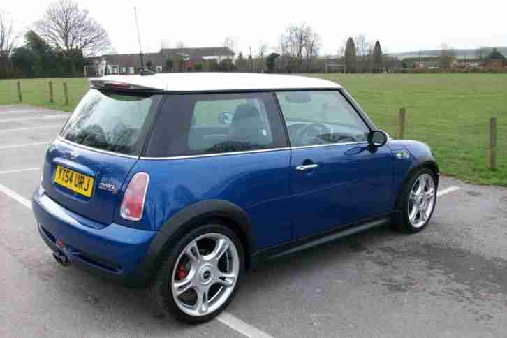 2004 MINI COOPER S JOHN COOPER WORKS 210 JCW HYPER BLUE