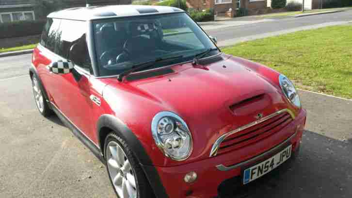 2004 COOPER S RED supercharged!