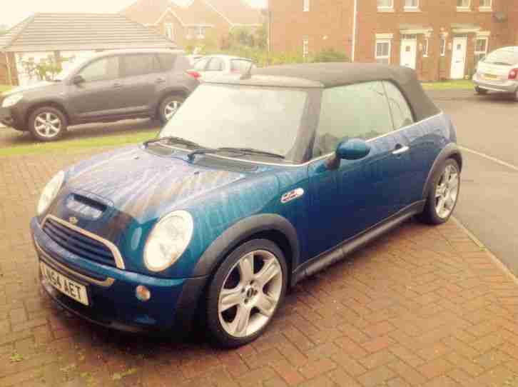 2004 MINI MINI COOPER S Convertible BLUE (re listed due to timewaster)