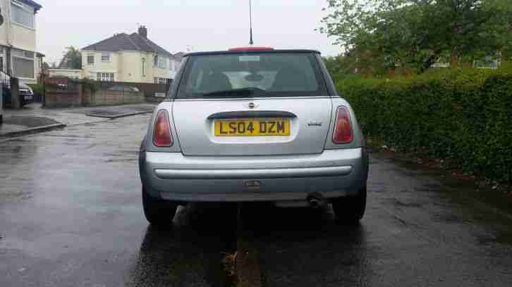 2004 MINI MINI ONE SILVER SPARES OR REPAIR CAT D SALVAGE EASY FIX READY TO USE