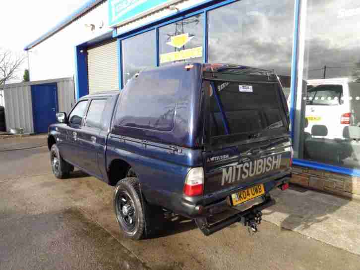 2004 MITSUBISHI L200 GL DOUBLE CAB LWB 4WD LIGHT 4X4 UTILITY DIESEL