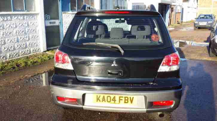 2004 MITSUBISHI OUTLANDER EQUIPPE AUTO BLACK 4x4