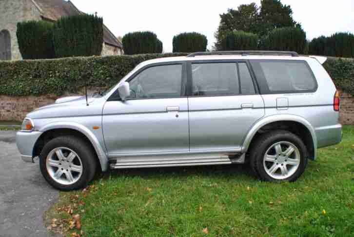 2004 MITSUBISHI SHOGUN SPORT WARRIOR TD SILVER NICE CONDITION DRIVES SUPERB