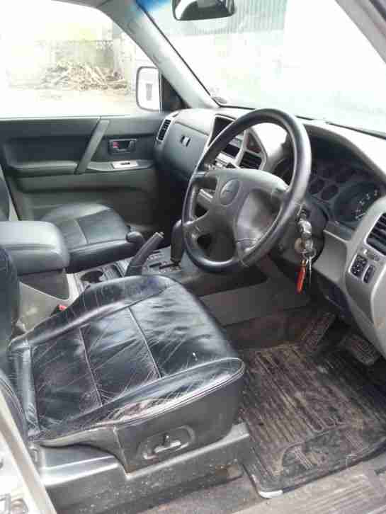 2004 MITSUBISHI SHOGUN WARRIOR DI-D AUTO SILVER