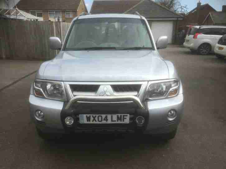 2004 MITSUBISHI SHOGUN WARRIOR DI-D AUTO SILVER