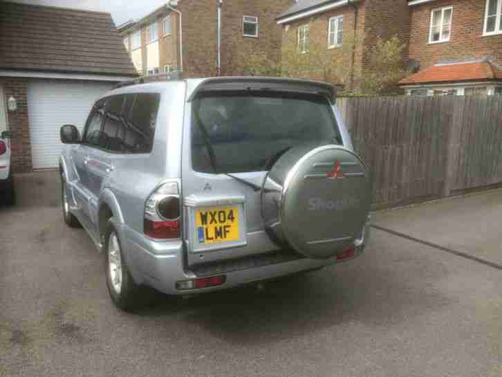 2004 MITSUBISHI SHOGUN WARRIOR DI-D AUTO SILVER