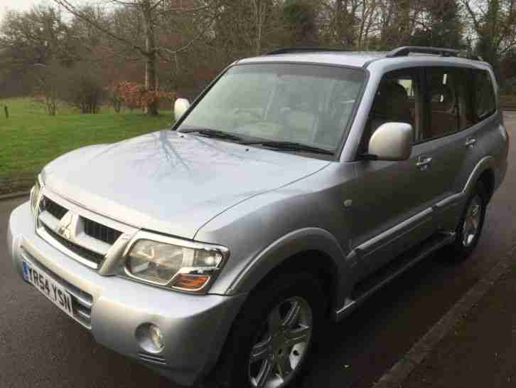 2004 MITSUBISHI SHOGUN WARRIOR DI-D AUTO SILVER