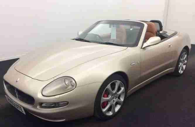 2004 Maserati 4200 GT Spyder Convertible new clutch £17,995